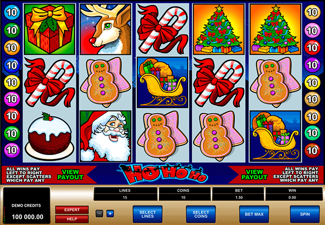 No Download Required To Play The Ho Ho Ho Slot Game